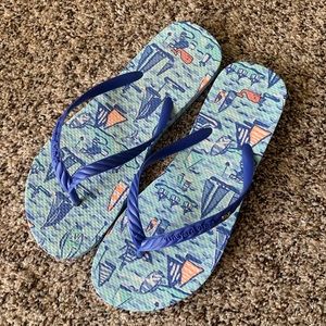 Vineyard Vines Nautical Flip Flops